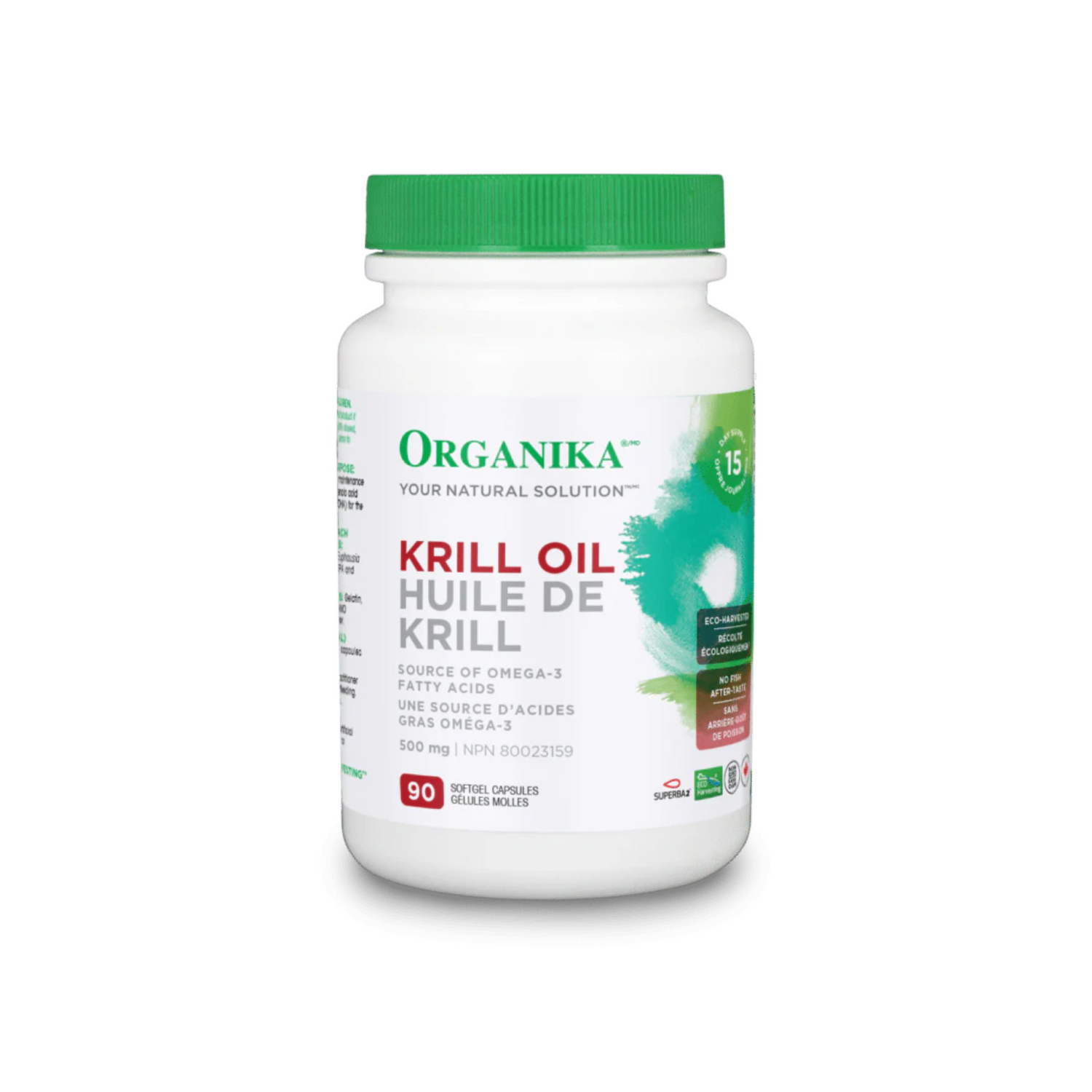 Organika Krill Oil 90 Softgels