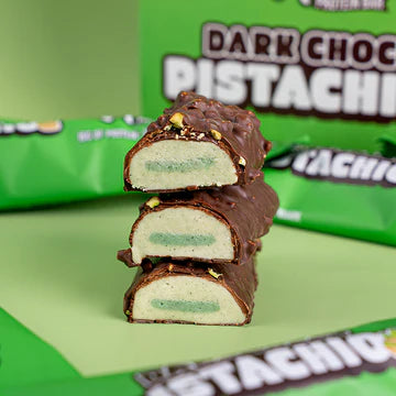 Wispy Protein Bar - Dark Choco Pistachio (Box of 10 Bars)