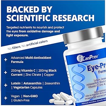 Canprev Eye Pro Vitamins supplement formula 60 capsules