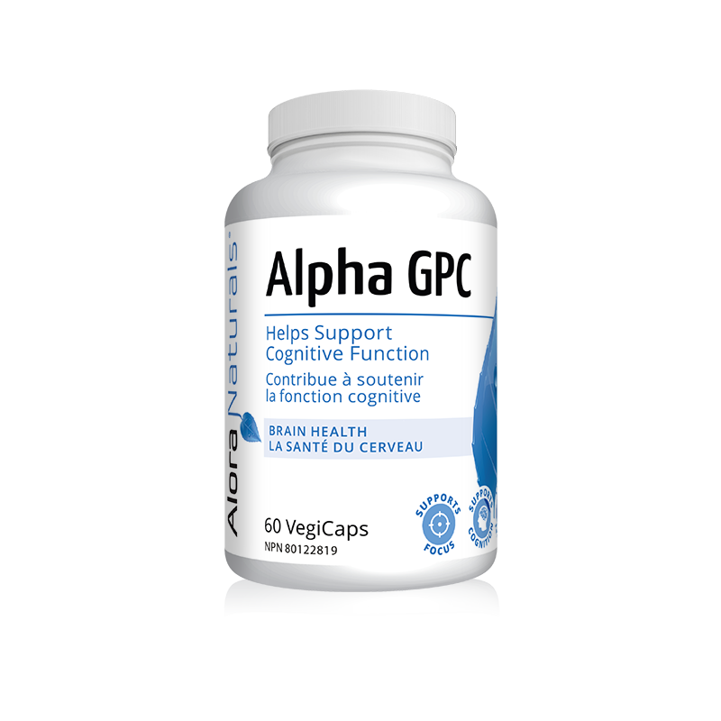 Alora Naturals Alpha GPC 600mg 60 VegiCaps