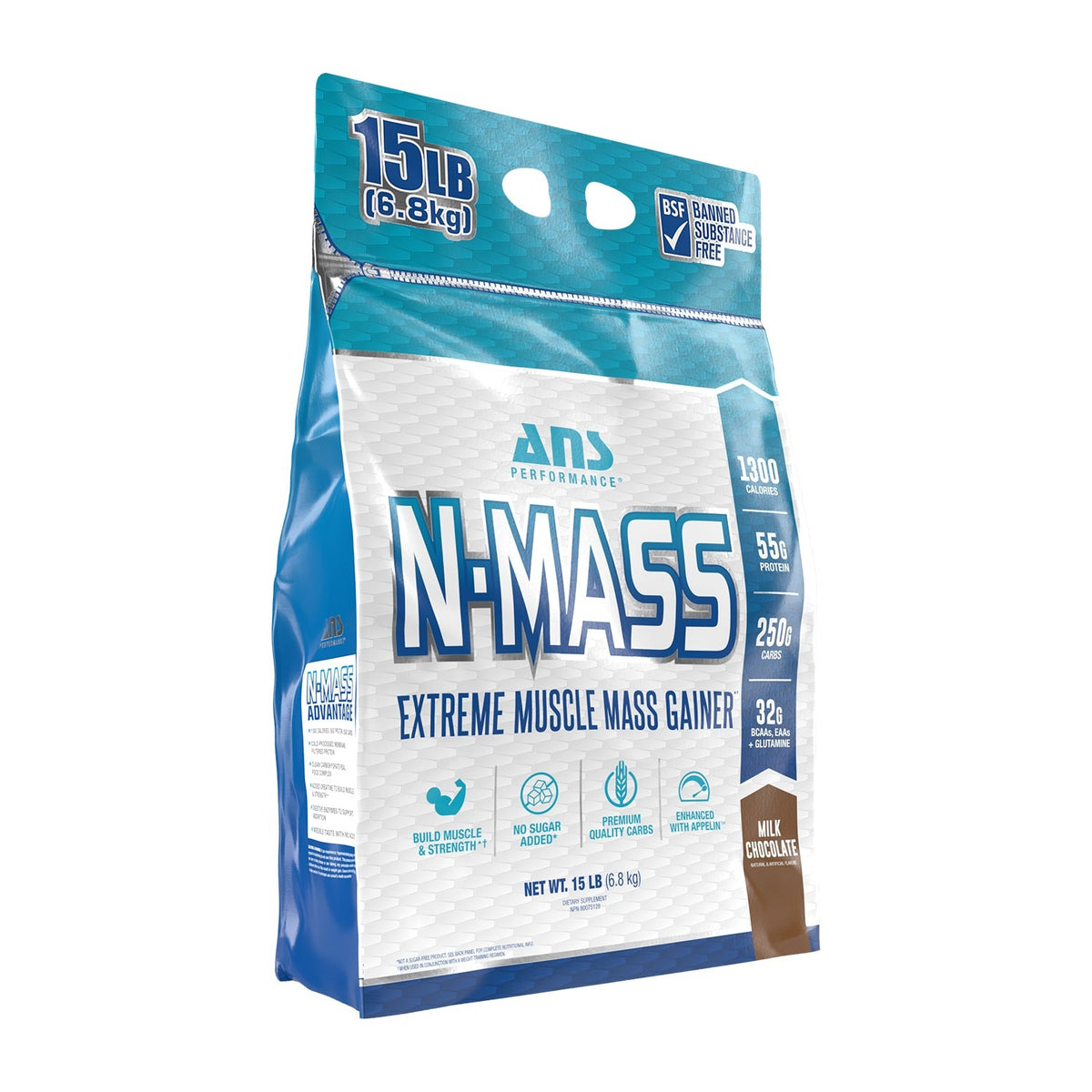 ANS N-Mass Muscle Mass Gainer 15lbs