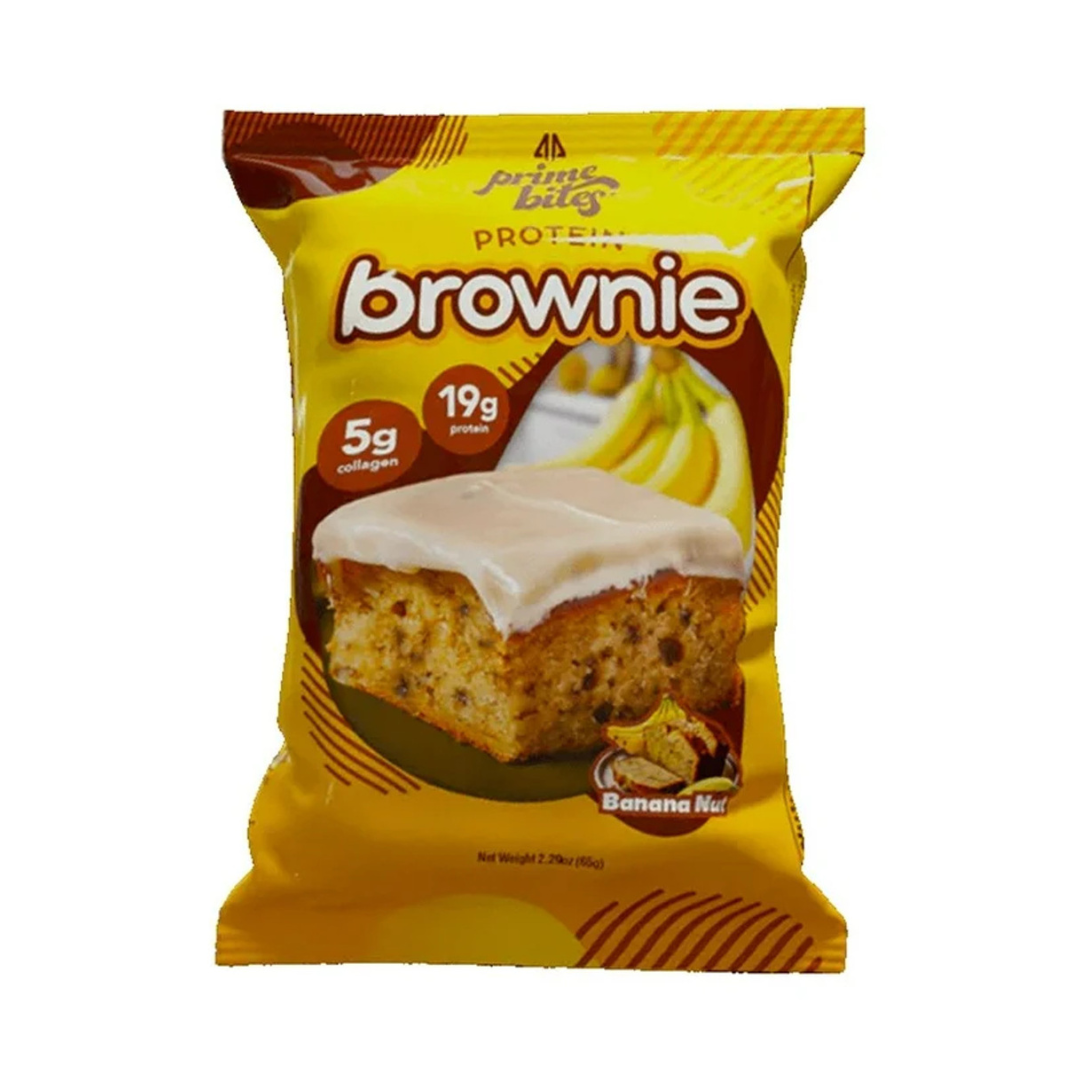 AP Prime Bites Protein Brownie (Box of 12) - Banana Nut