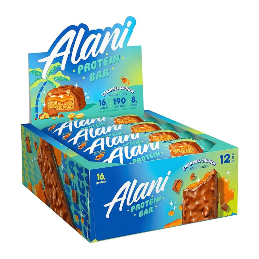 Alani Protein Bar Caramel Crunch (Box of 12)
