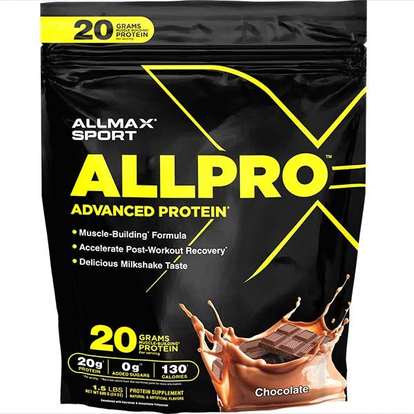 AllMax AllPro Whey Protein 1.5lbs - Chocolate