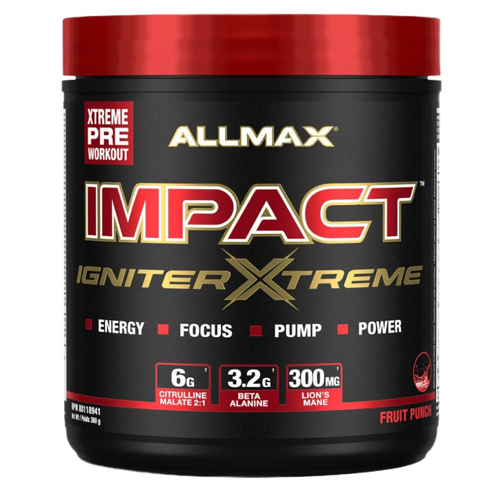 Allmax Impact Igniter Xtreme Pre Workout 360g