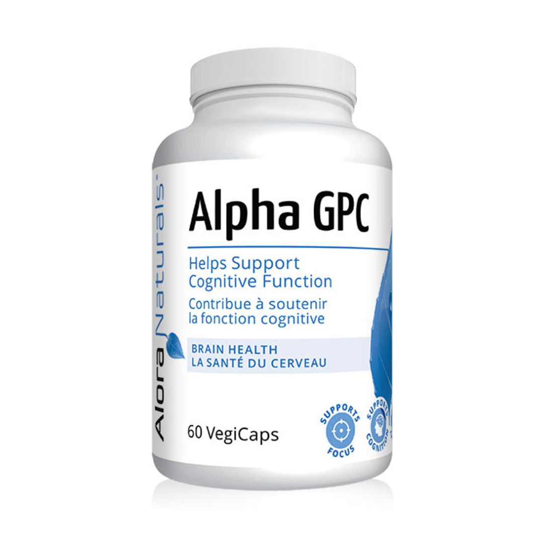 Alora Naturals Alpha GPC 600mg 60 VegiCaps