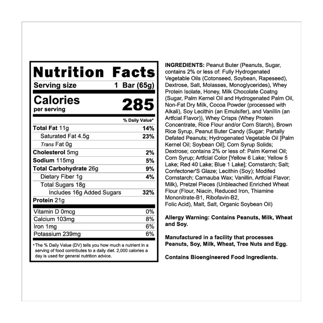 Anabar Whole Food Performance Bar 65g  ( Box of 12 ) - Milk Chocolate Monster Cookie Crunch