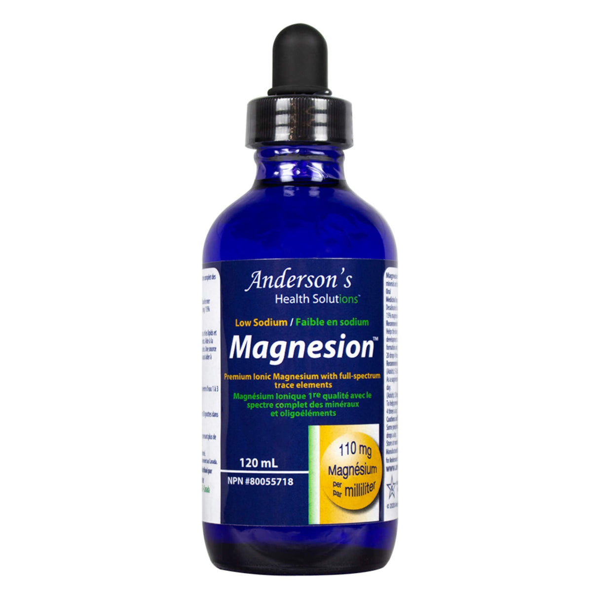 Anderson's Health Solutions Magnesion Ionic Magnesium 120mL — product photo