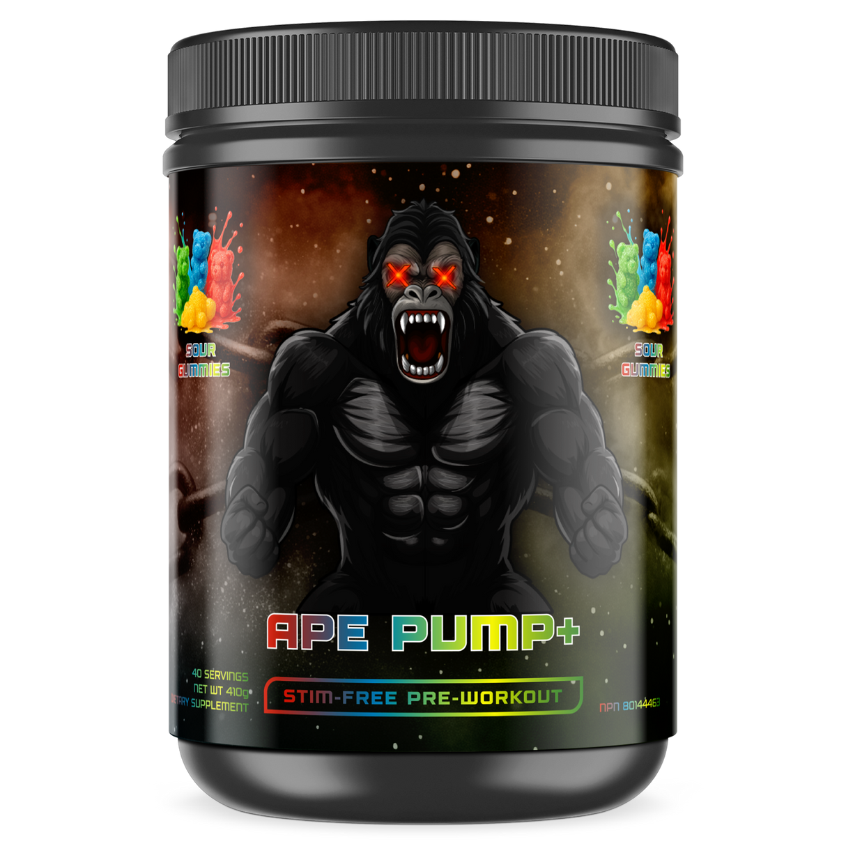 Ape-X Pump+ Stim Free Pre-Workout 40 Servings