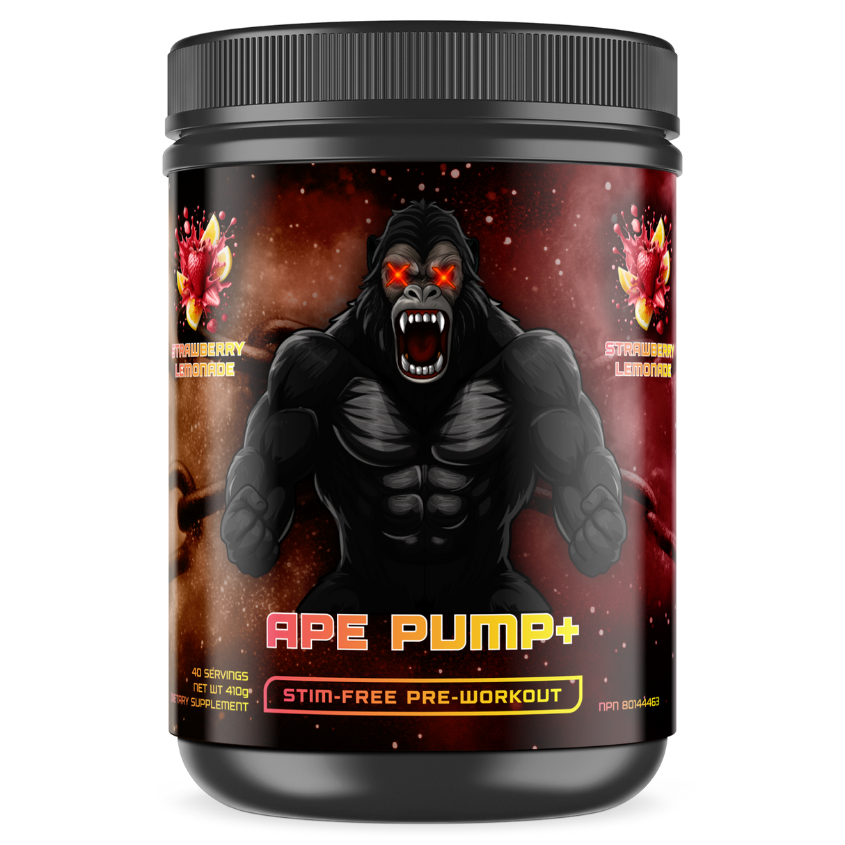 Ape-X Pump+ Stim Free Pre-Workout 40 Servings