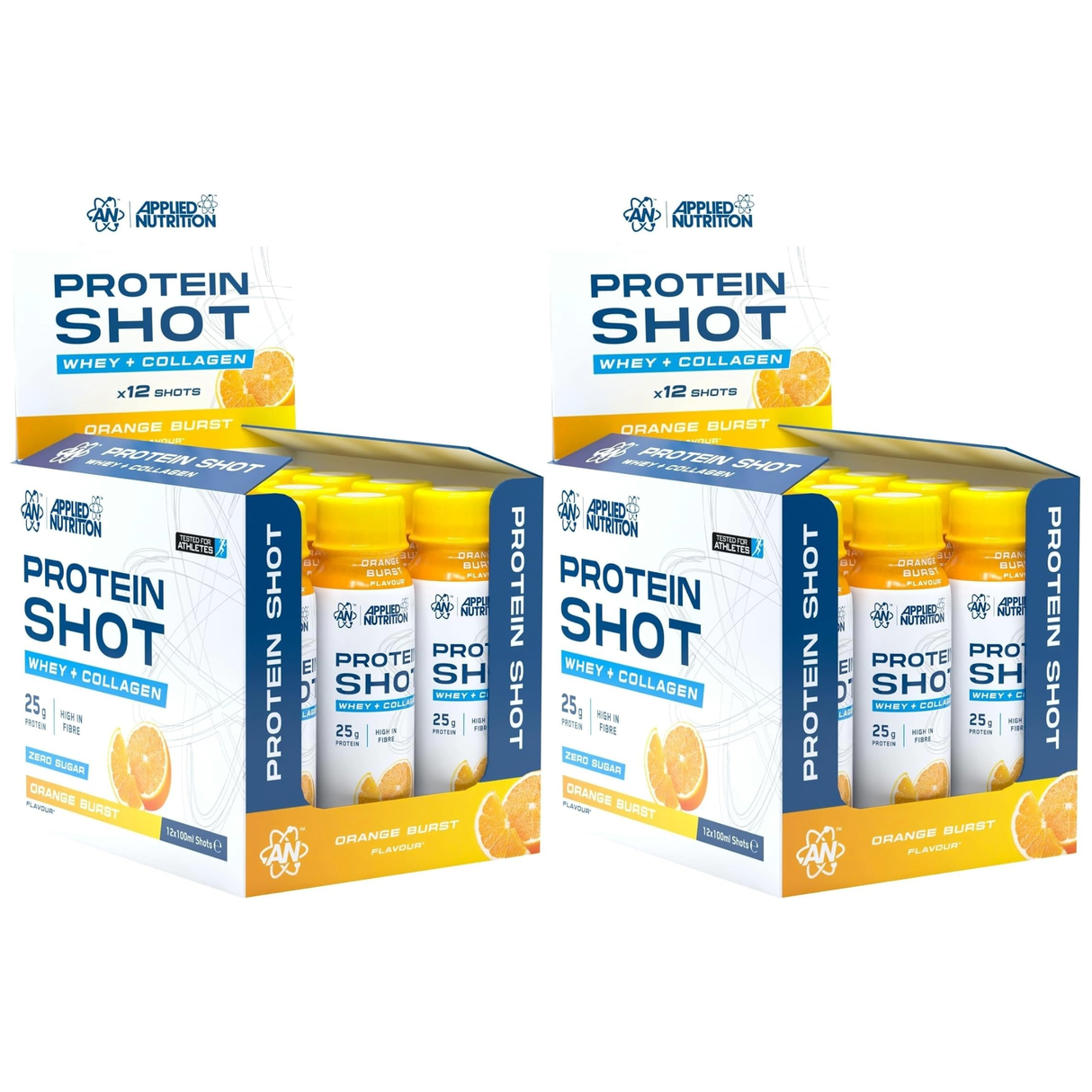 Applied Nutrition Protein Shot 100mL Orange Burst (Pack of 24)