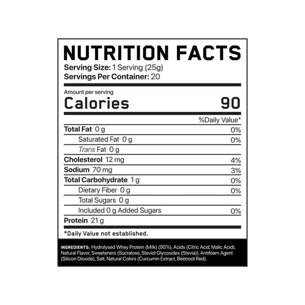 Applied Nutrition Black Series Clear Whey Protein 20 Servings, 1.1LB