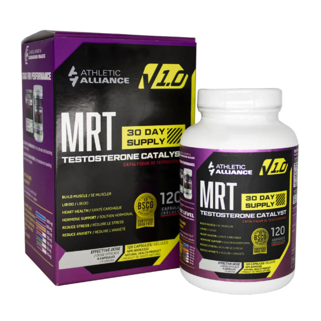 Athletic Alliance MR-T Natural Testosterone Support 120 Capsules