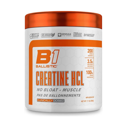 Ballistic Labs Creatine HCL 200g Powder Unflavoured