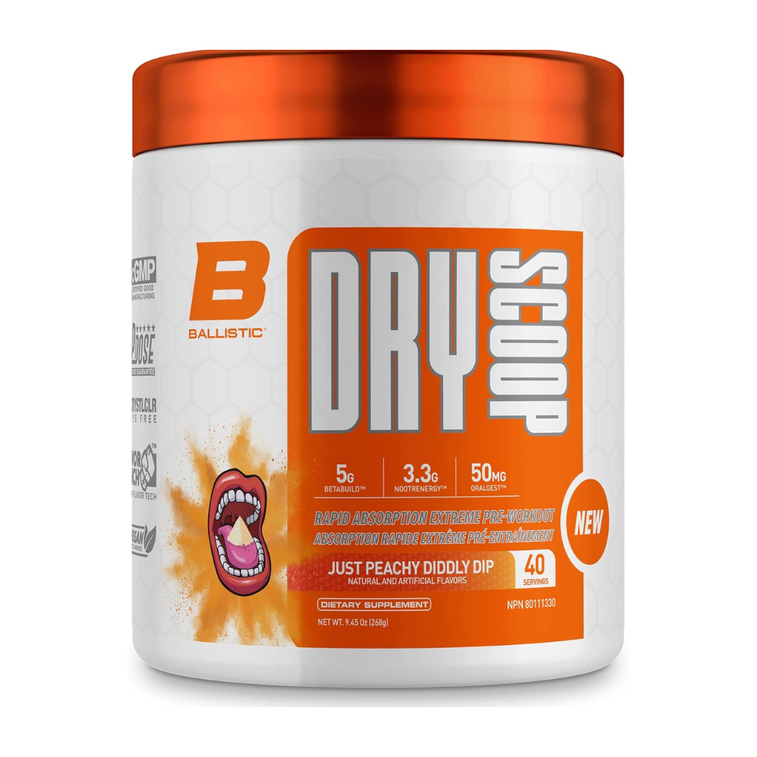 Ballistic Labs Dry Scoop Pre-Workout 40 Servings