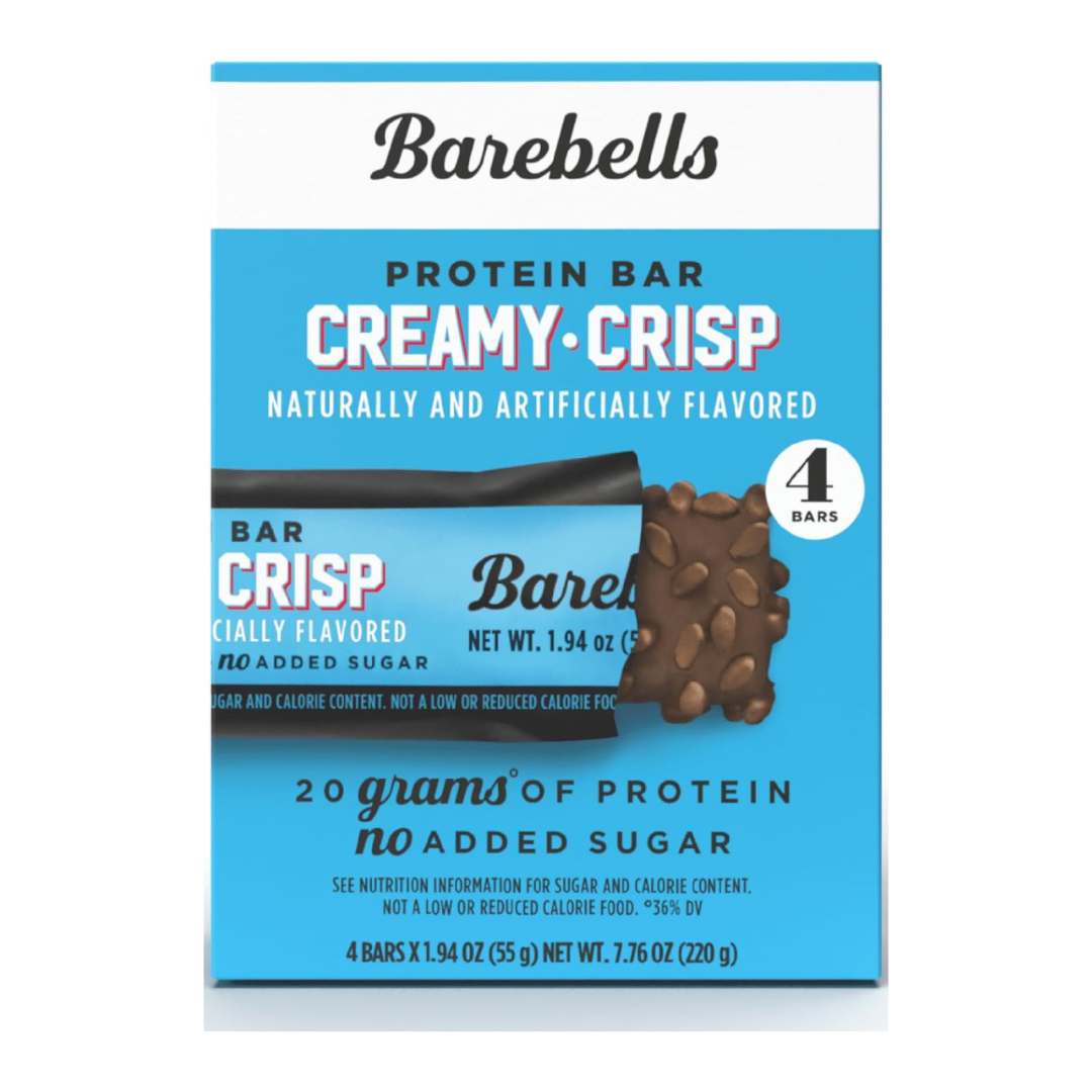 BareBells Protein Bar (Box of 4) - Creamy Crisp