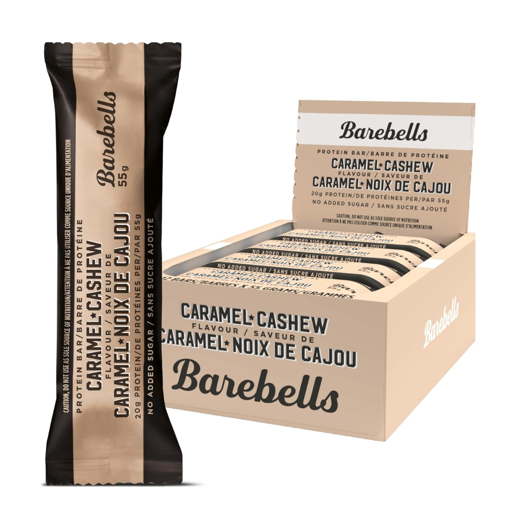 Barebells Protein Bar Box of 12 (Caramel Cashew)