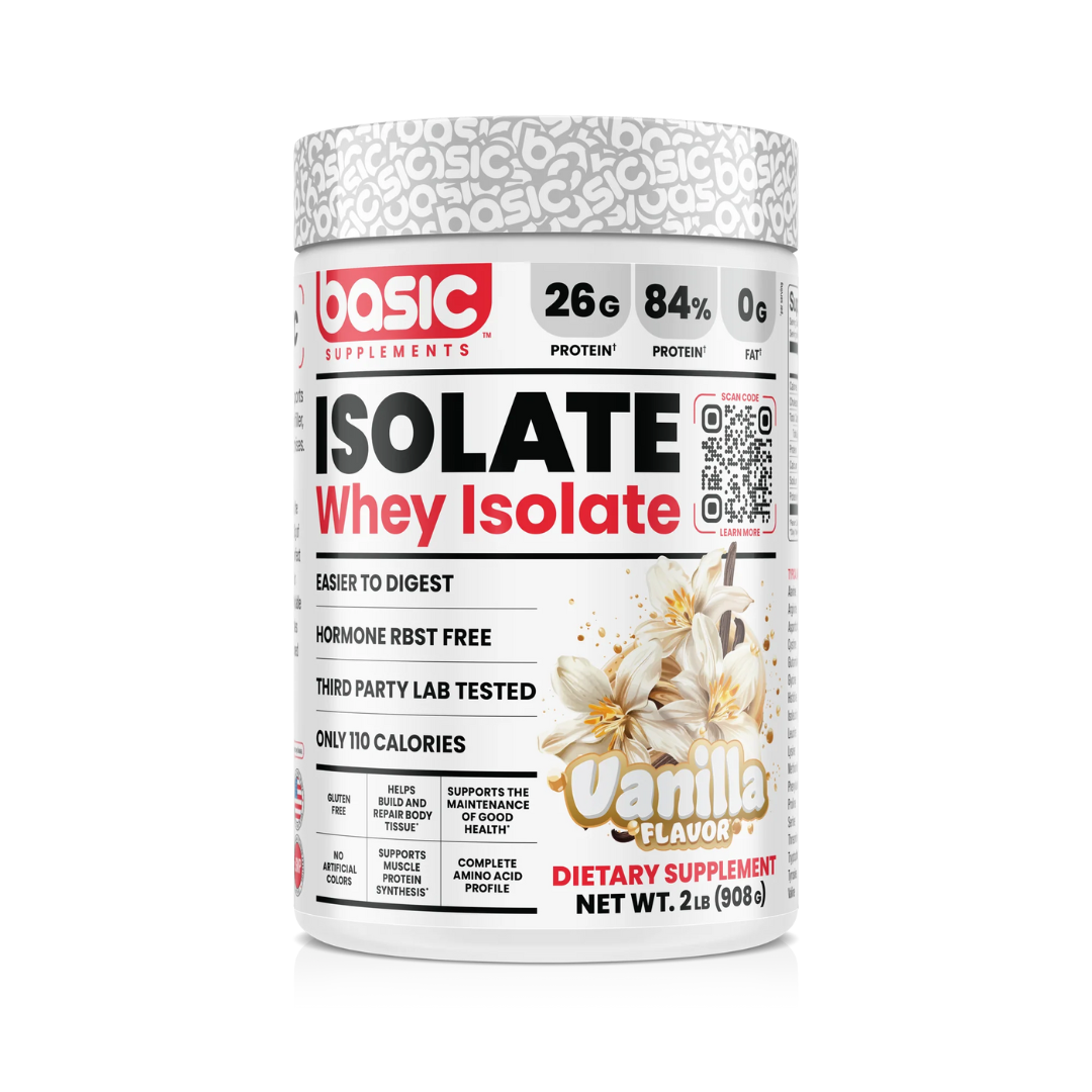 Basic Supplements Whey Isolate 2LB