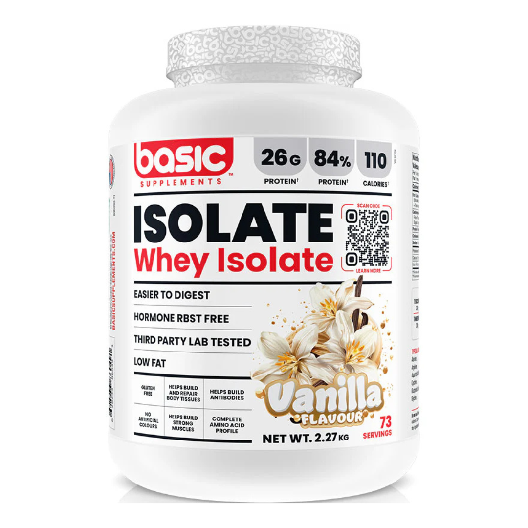 Basic Supplements Whey Isolate 5LB
