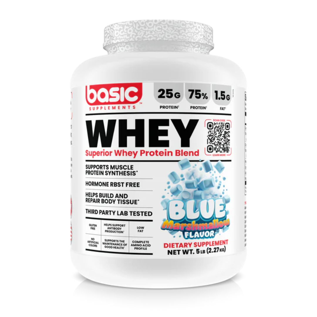 Basic Supplements Whey Protein Blend 5LB