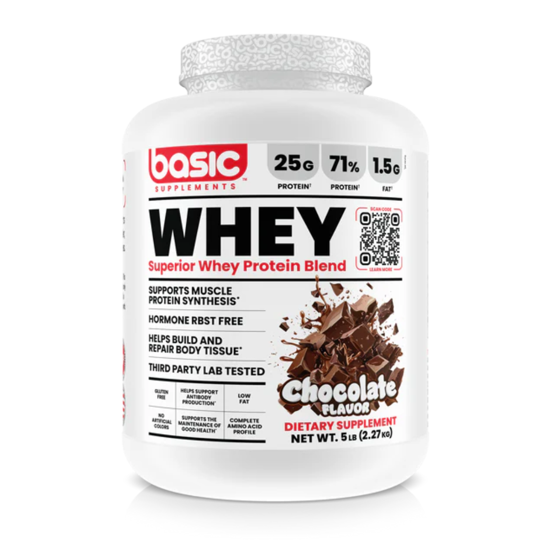 Basic Supplements Whey Protein Blend 5LB