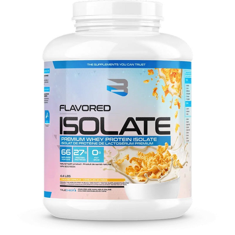 Believe Flavored Whey Protein Isolate 4.4LB