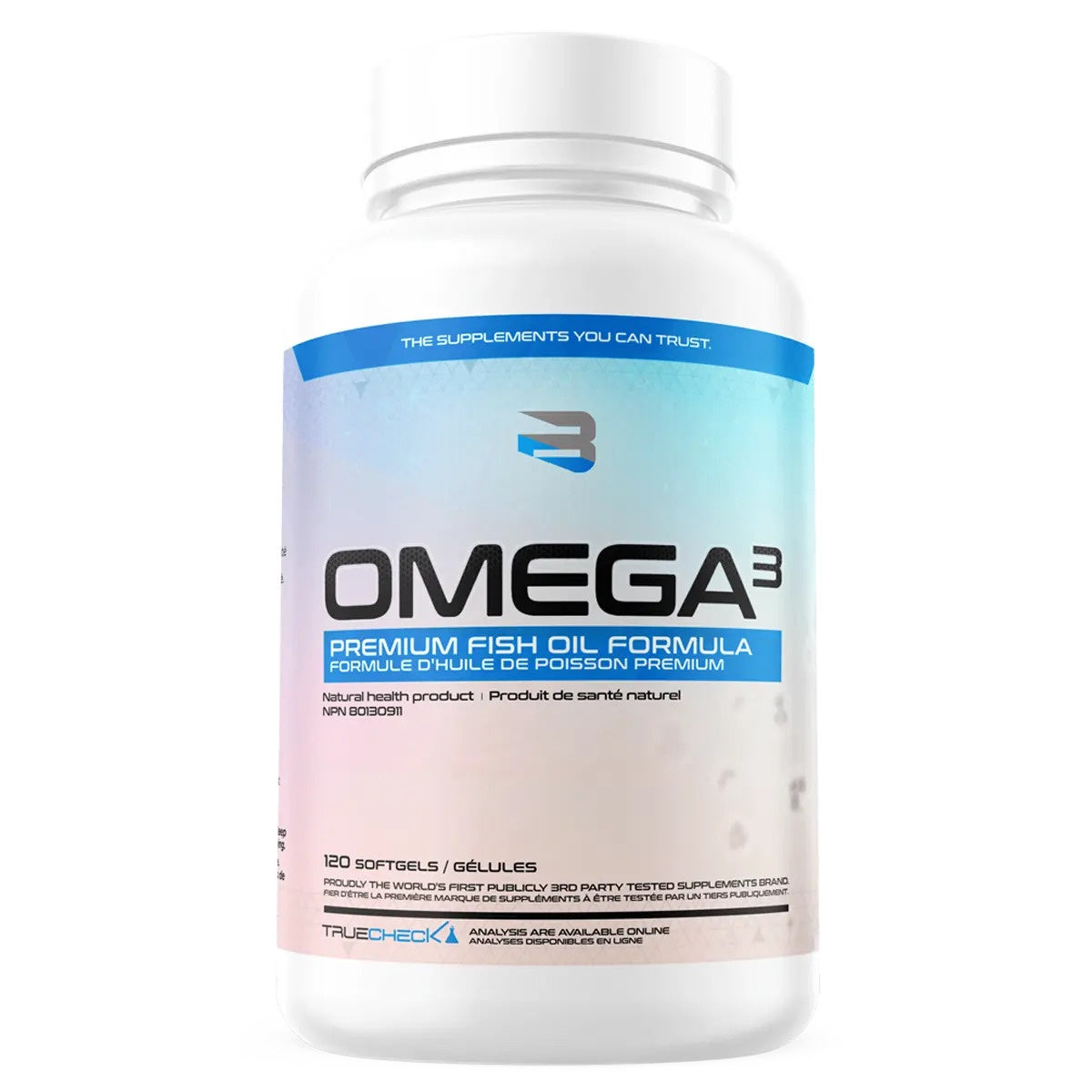 Believe Supplements Omega-3 120 Softgels