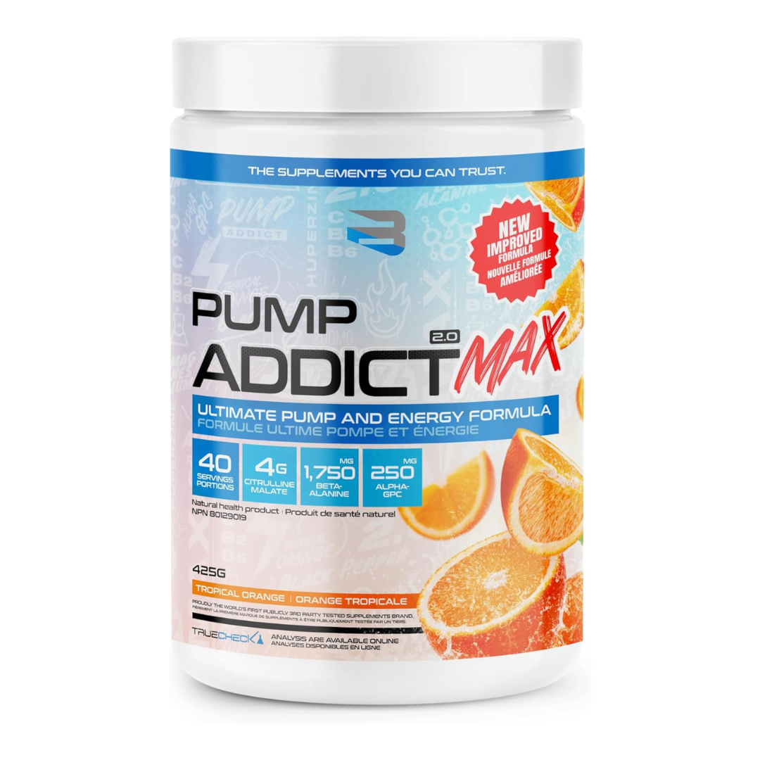 Believe Pump Addict MAX 2.0 40 servings 425g