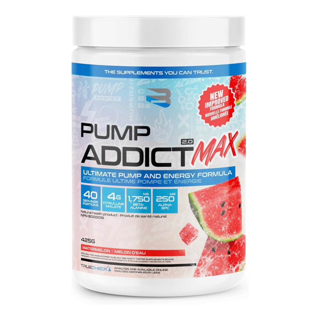 Believe Pump Addict MAX 2.0 40 servings 425g