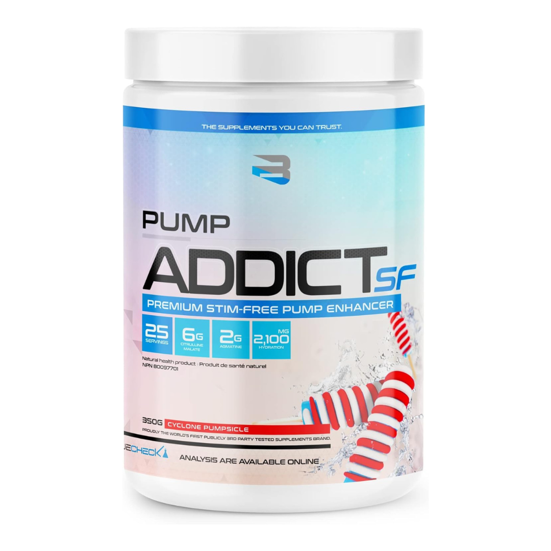 Believe Pump Addict Stim-Free Pre-Workout 25 servings
