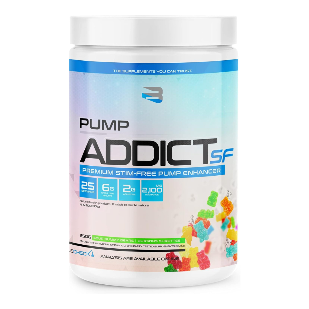 Believe Pump Addict Stim-Free Pre-Workout 25 servings