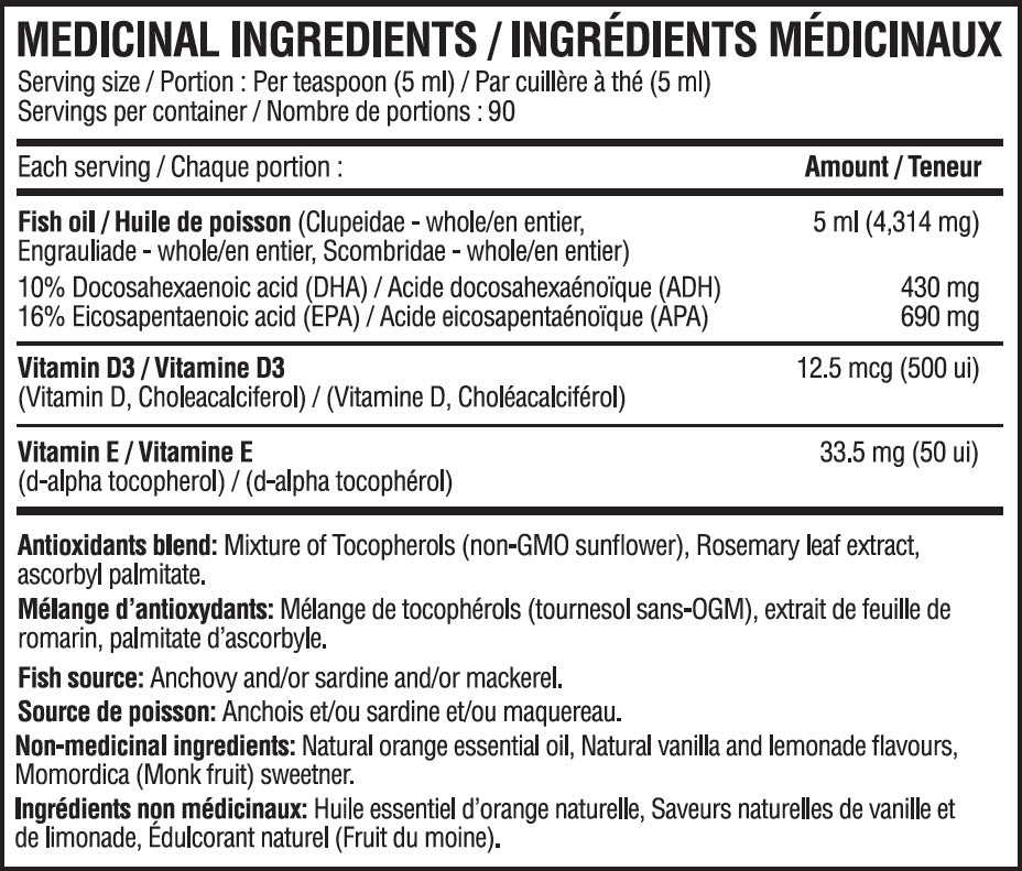 Believe Supplements Antioxidants + Omega-3 450mL