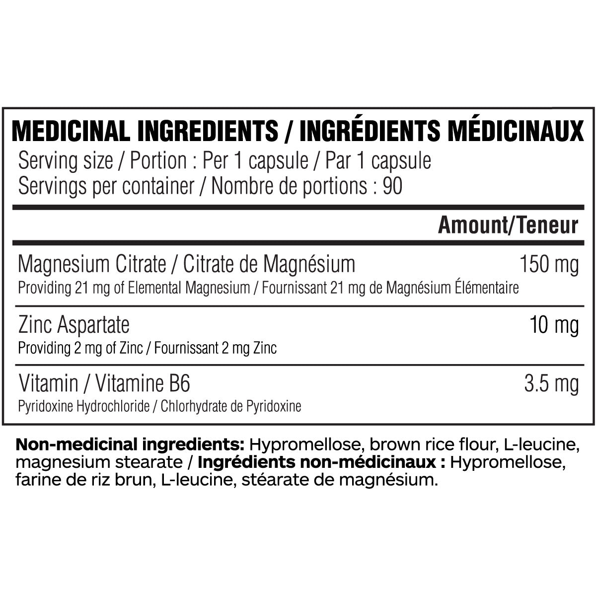 Believe Supplements Z-MAX6 90 Capsules