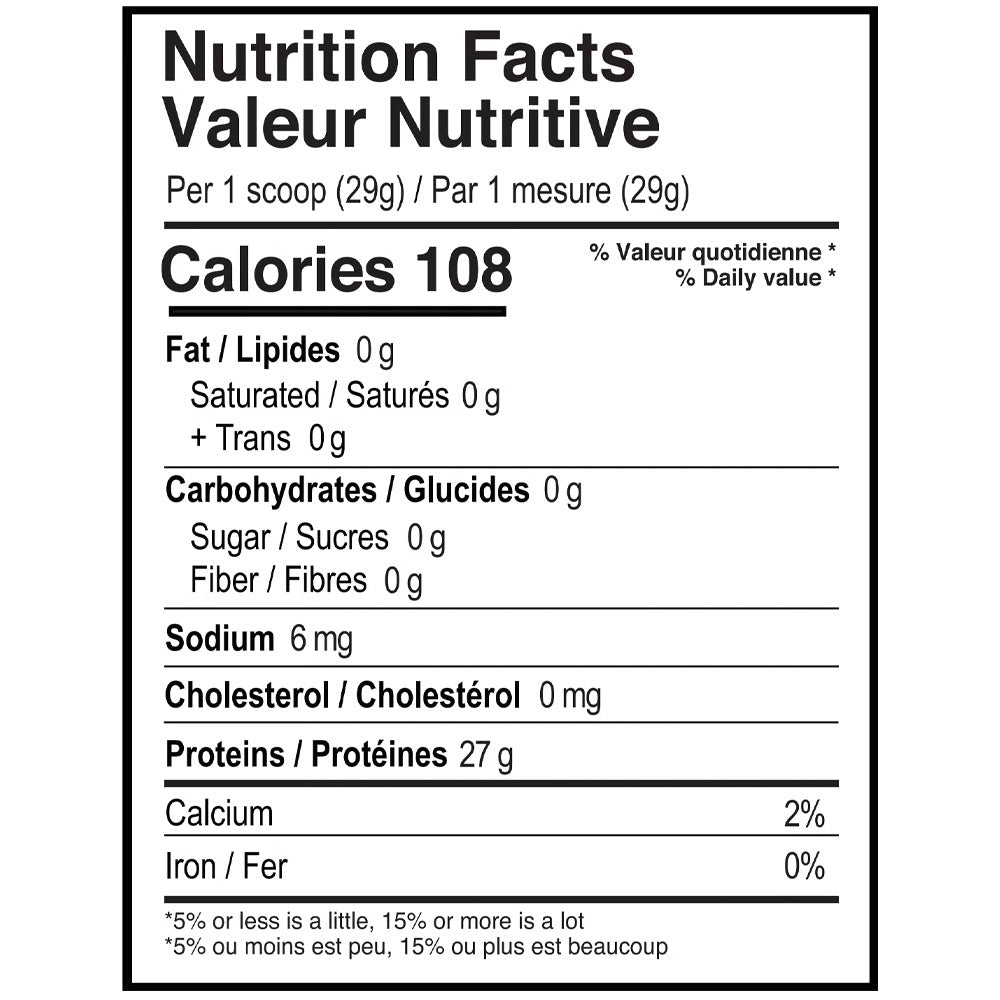 Believe Transparent Isolate 4LB