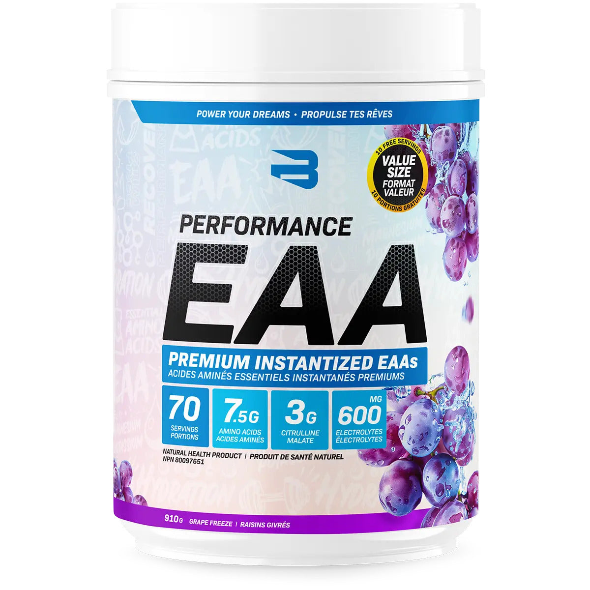 Believe Supplements Performance EAA 910g 70 Servings
