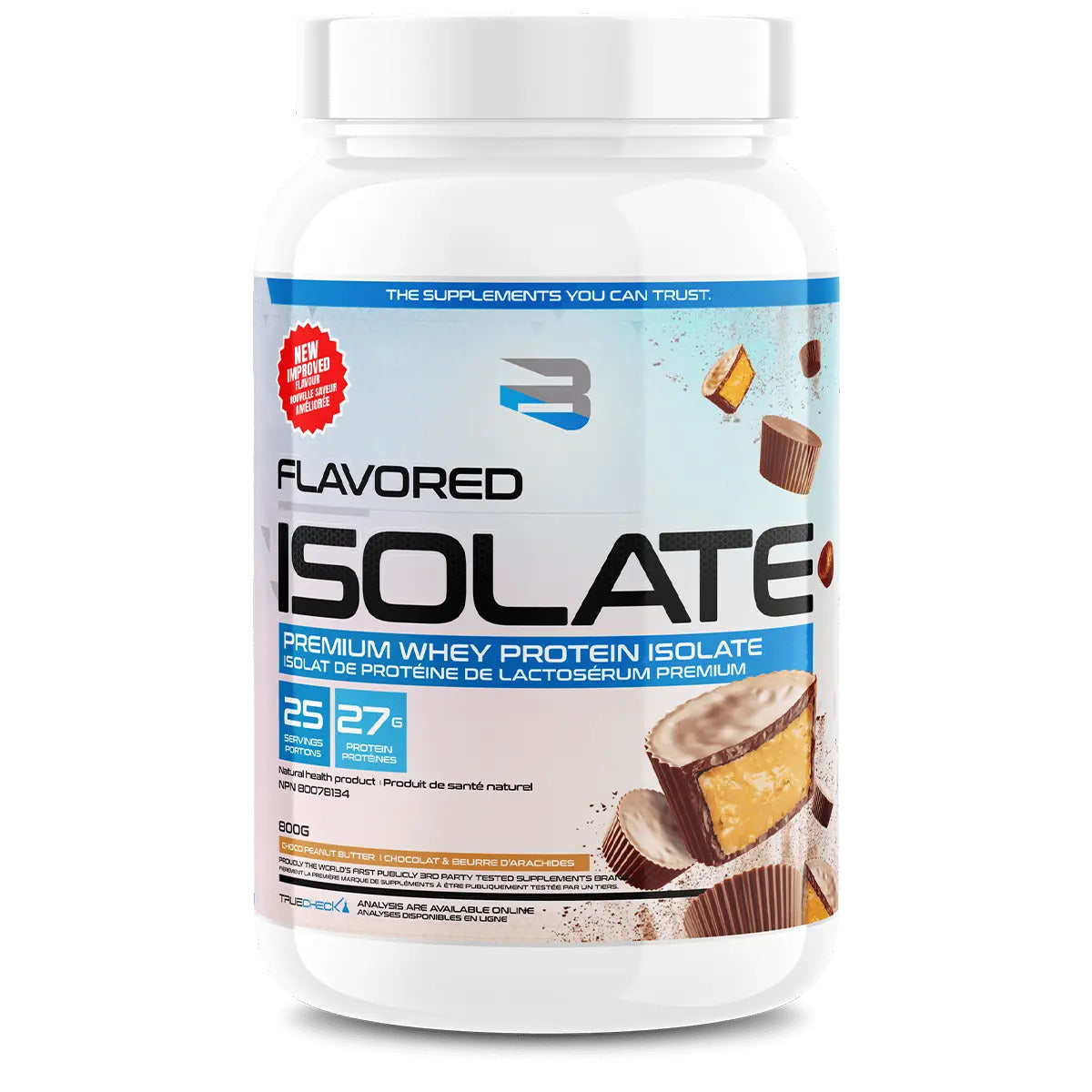 Believe Flavored Whey Protein Isolate 775g