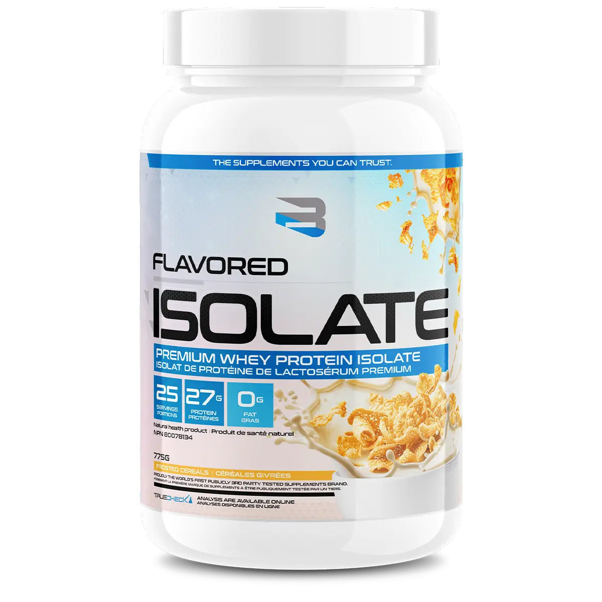 Believe Flavored Whey Protein Isolate 775g