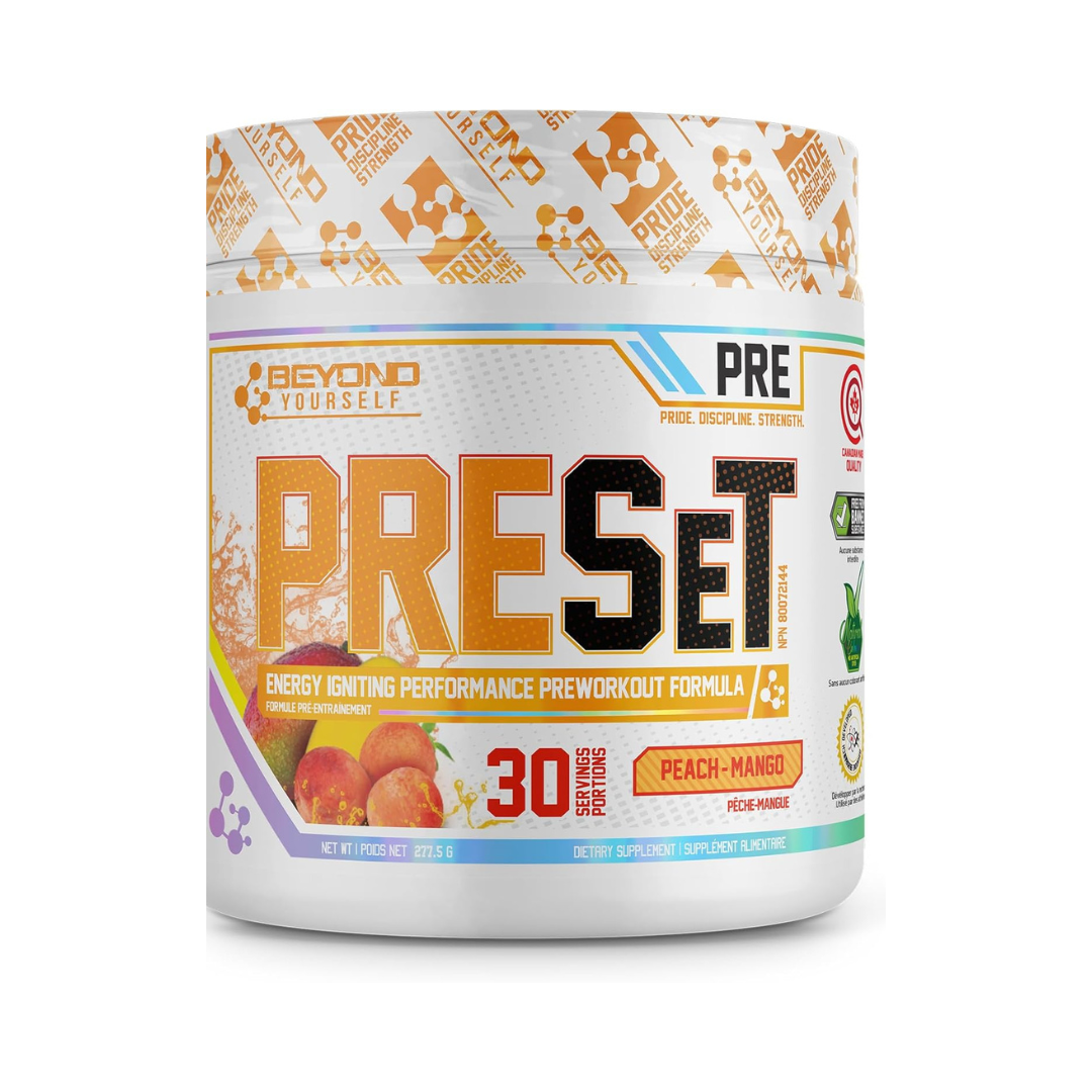Beyond Yourself PREset Pre Workout 30 Servings