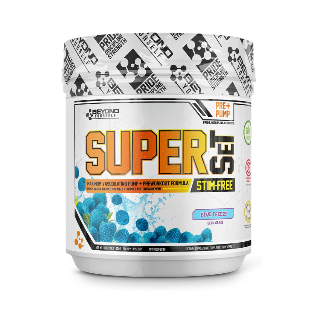 Beyond Yourself Super Set Stim-Free Pre-Workout 40 Servings