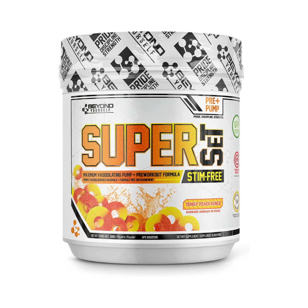 Beyond Yourself Super Set Stim-Free Pre-Workout 40 Servings