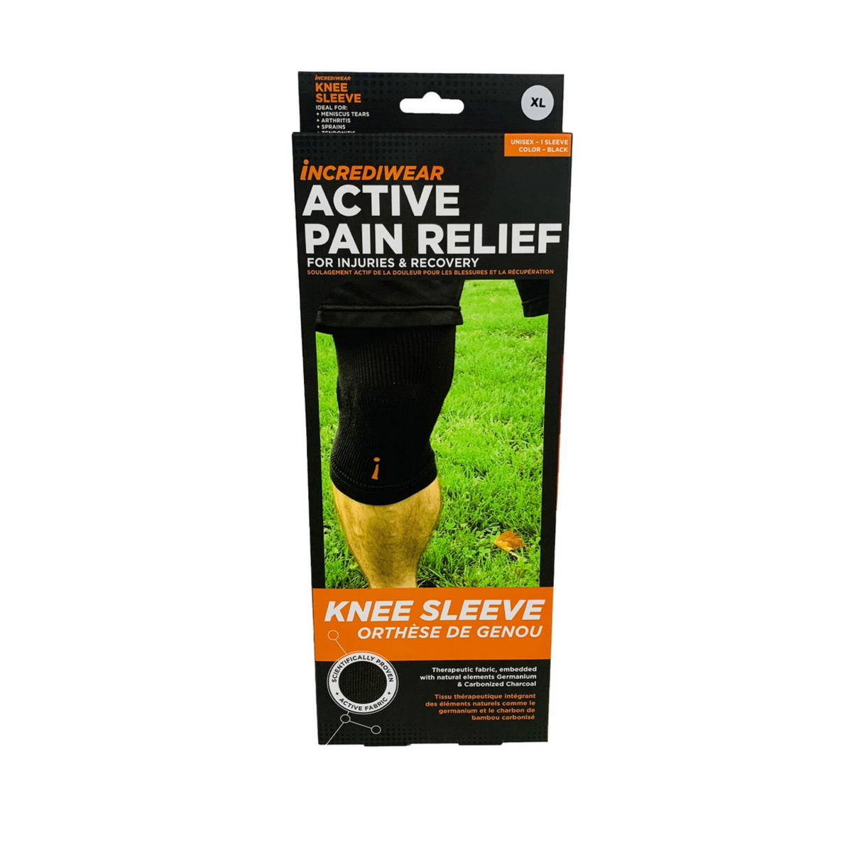 Incrediwear Black Knee Sleeve