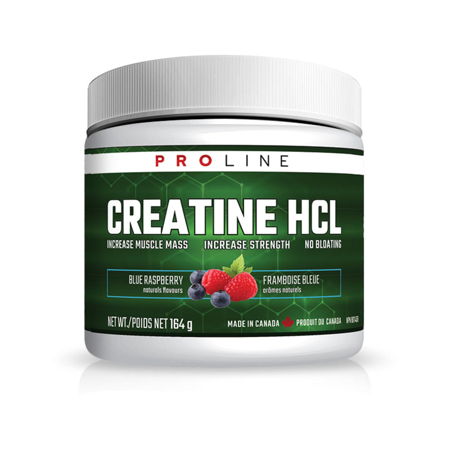 Pro Line Creatine HCL Powder 120 servings Natural Sweetened
