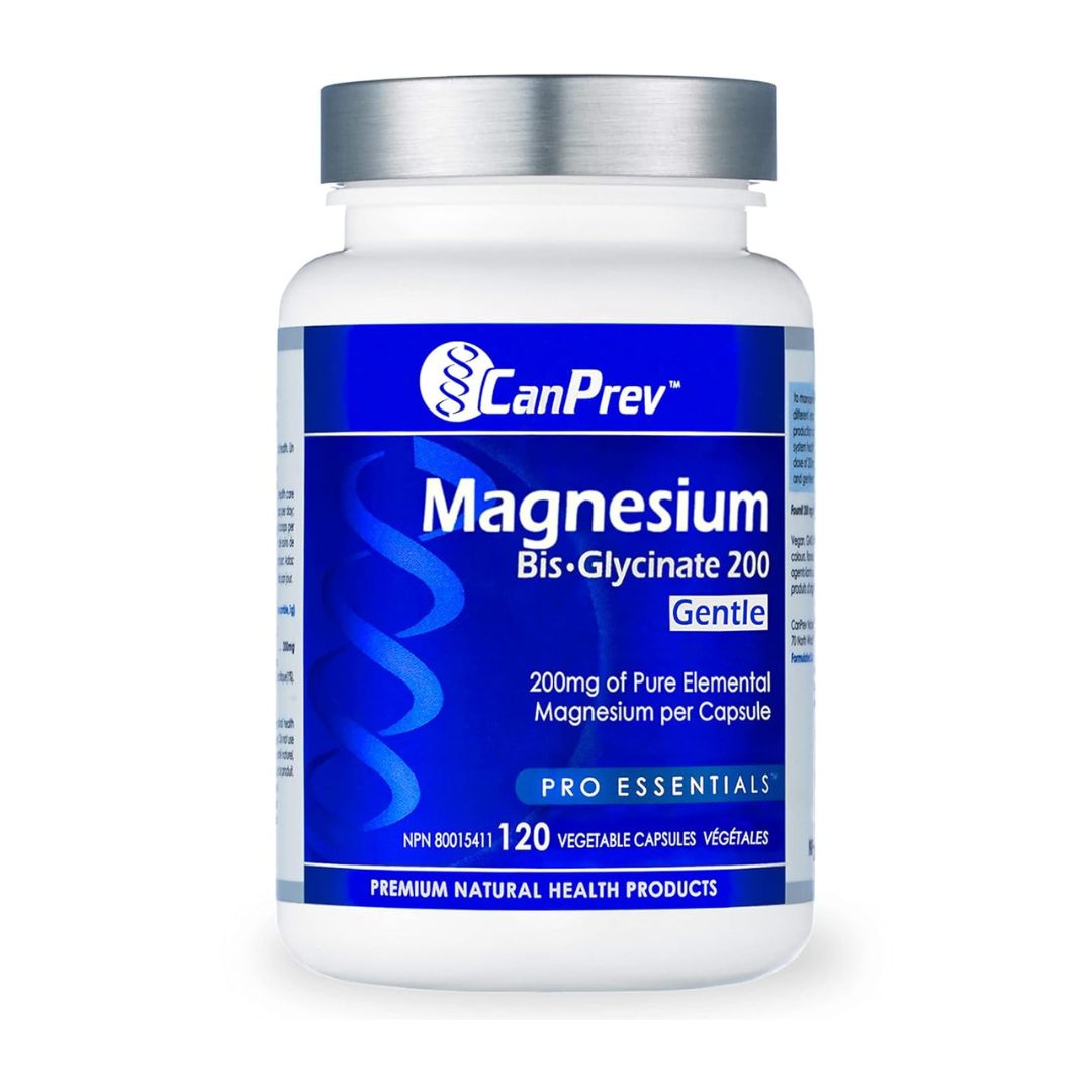 CanPrev Magnesium Bis-Glycinate 200 Gentle - 120 Capsules