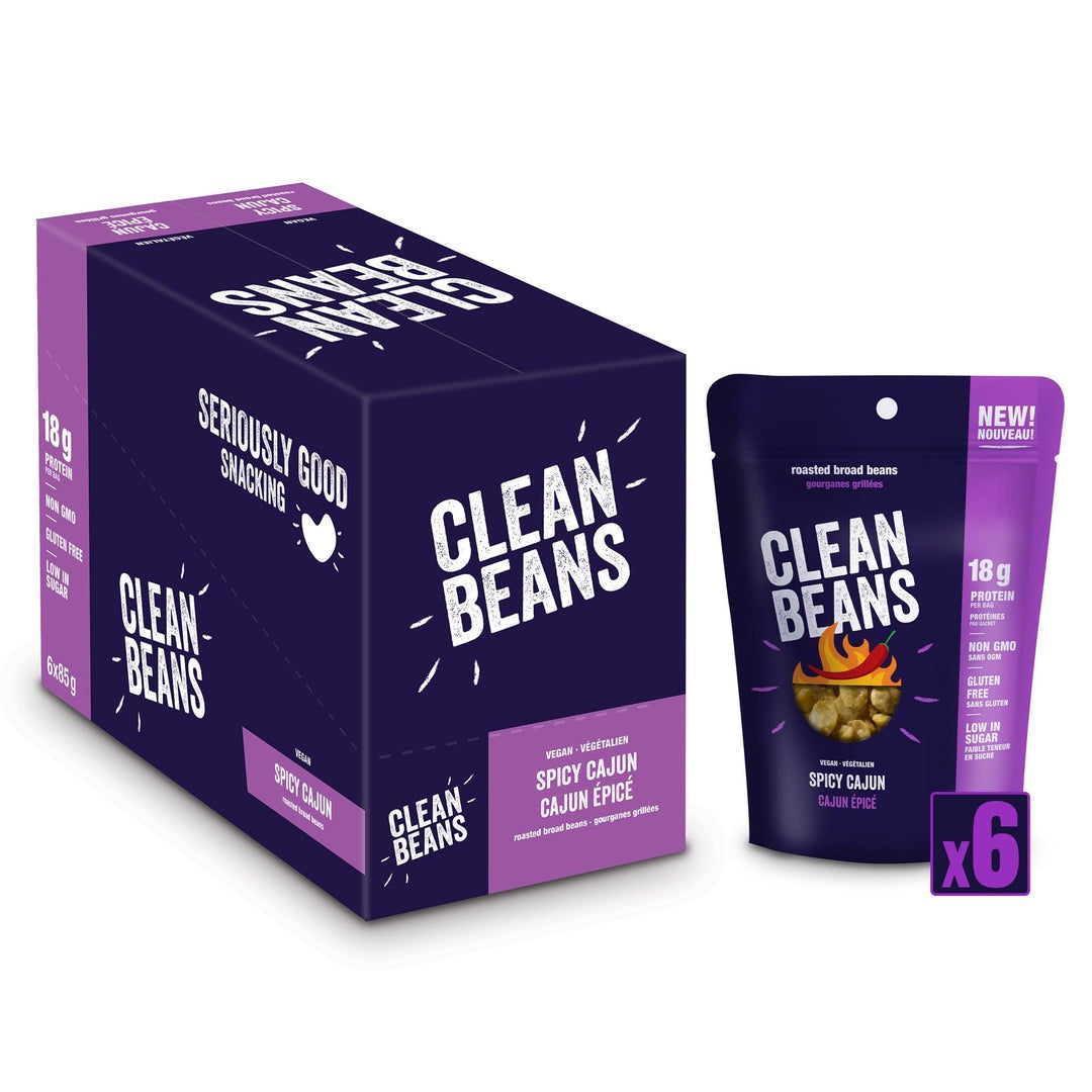 Nutraphase Clean Beans Spicy Cajun (Box of 6)