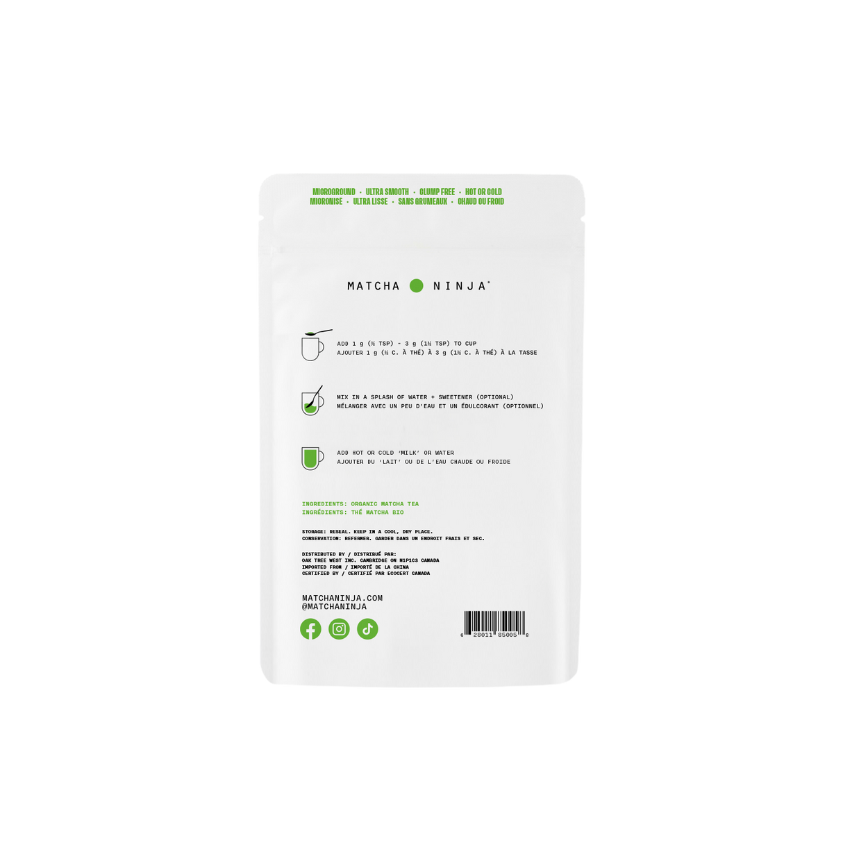 Matcha Ninja Cold Brew Matcha 1kg