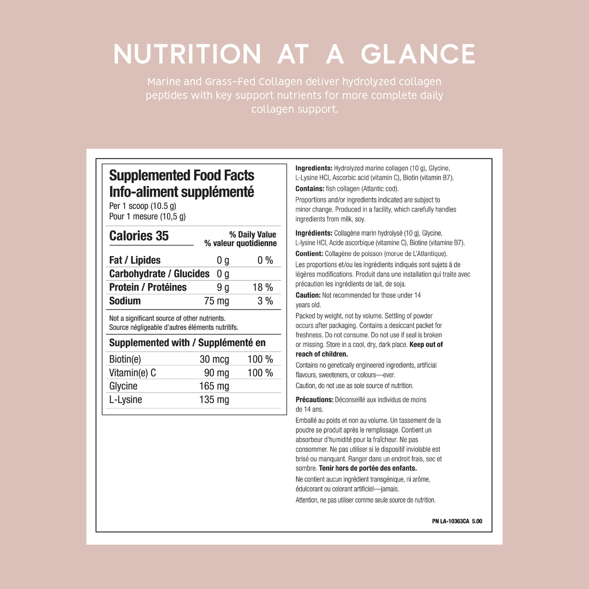 North Coast Naturals Boosted Marine Collagen 250g Unflavoured