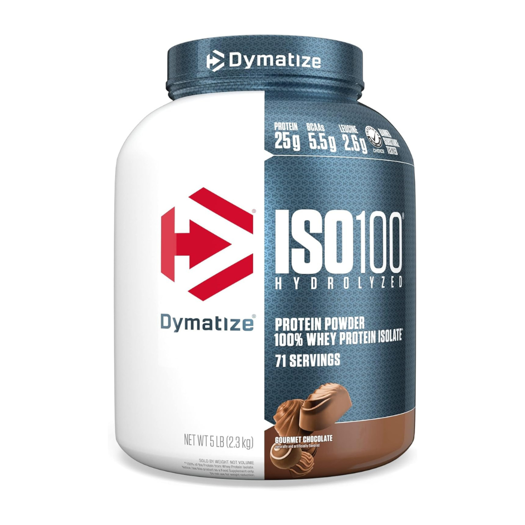 Dymatize Iso 100 5lbs Hydrolyzed Whey Protein 76 Servings