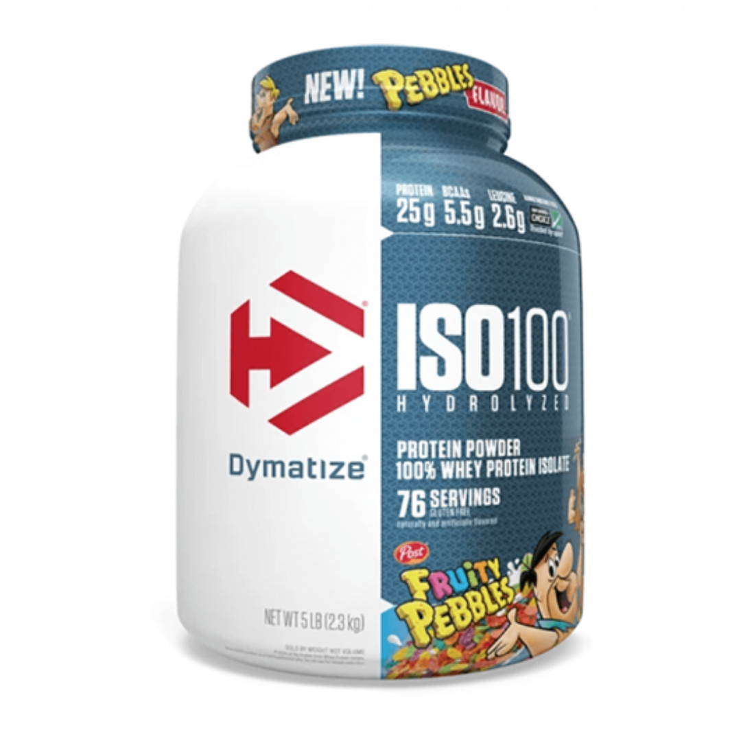 Dymatize Iso 100 5lbs Hydrolyzed Whey Protein 76 Servings