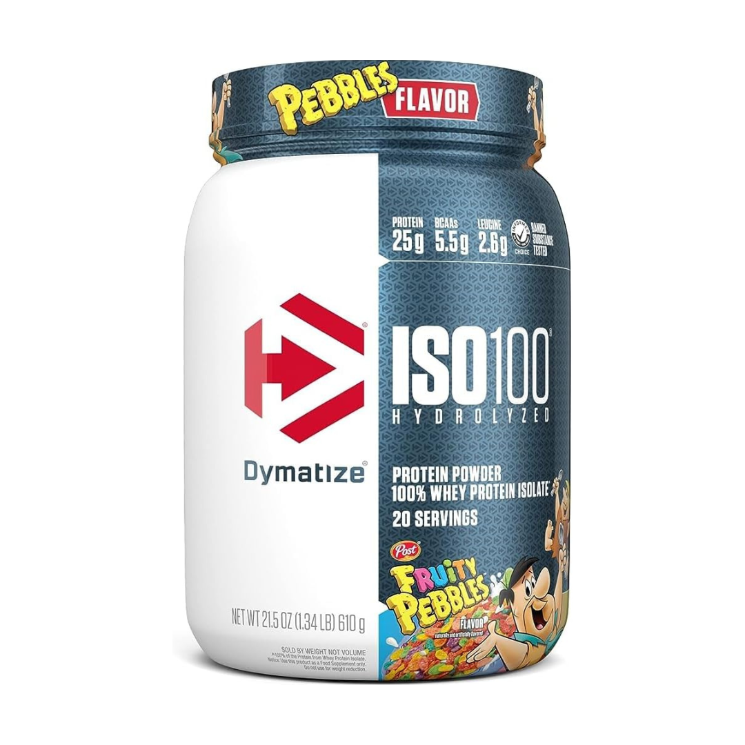 Dymatize Iso 100 Hydrolyzed Whey Protein 1.3lbs 20 Servings
