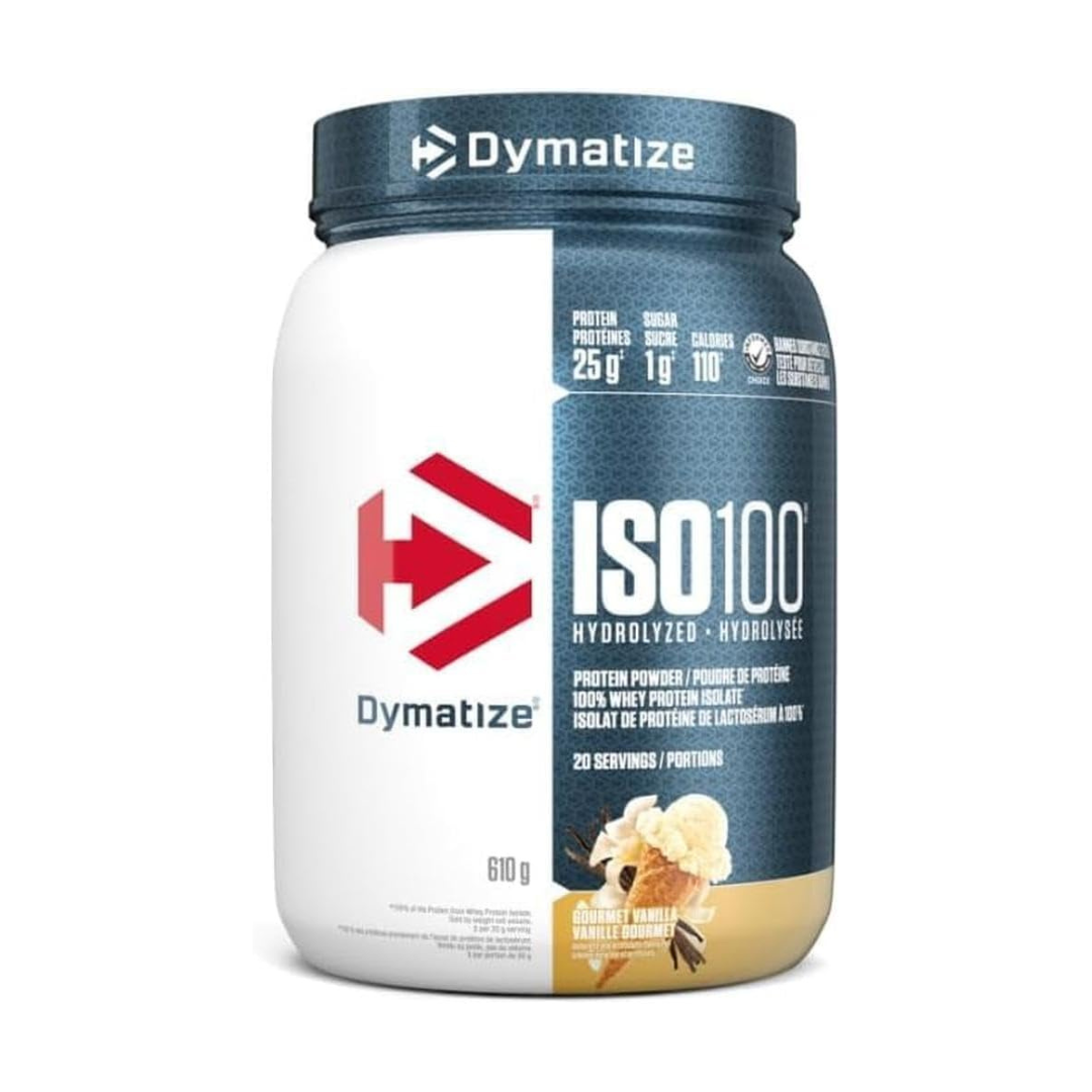Dymatize Iso 100 Hydrolyzed Whey Protein 1.3lbs 20 Servings
